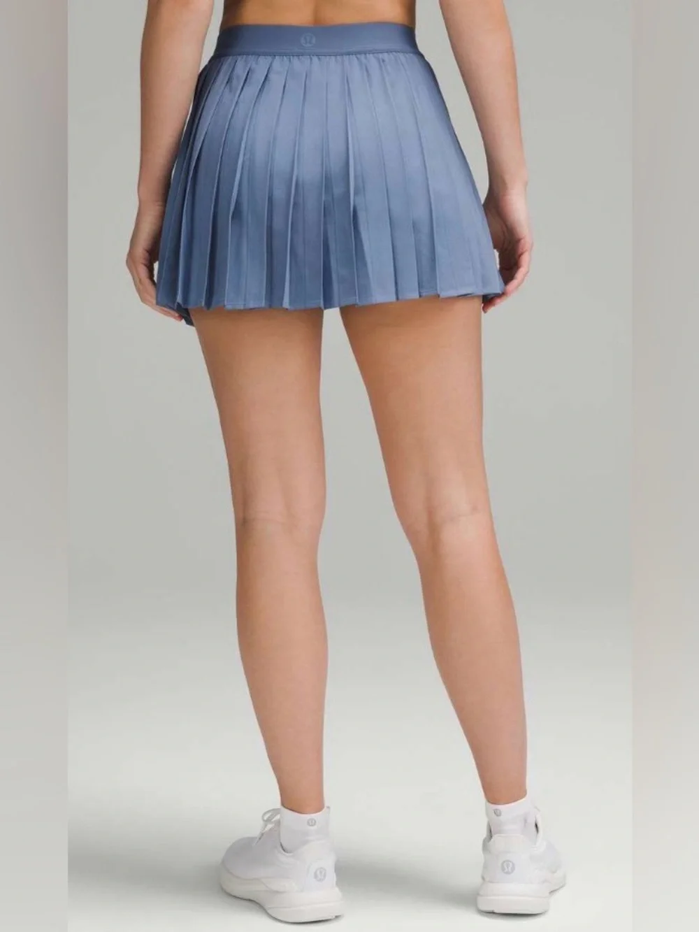 NWOT New Lululemon High-Rise Pleated Tennis Skirt Oasis Blue